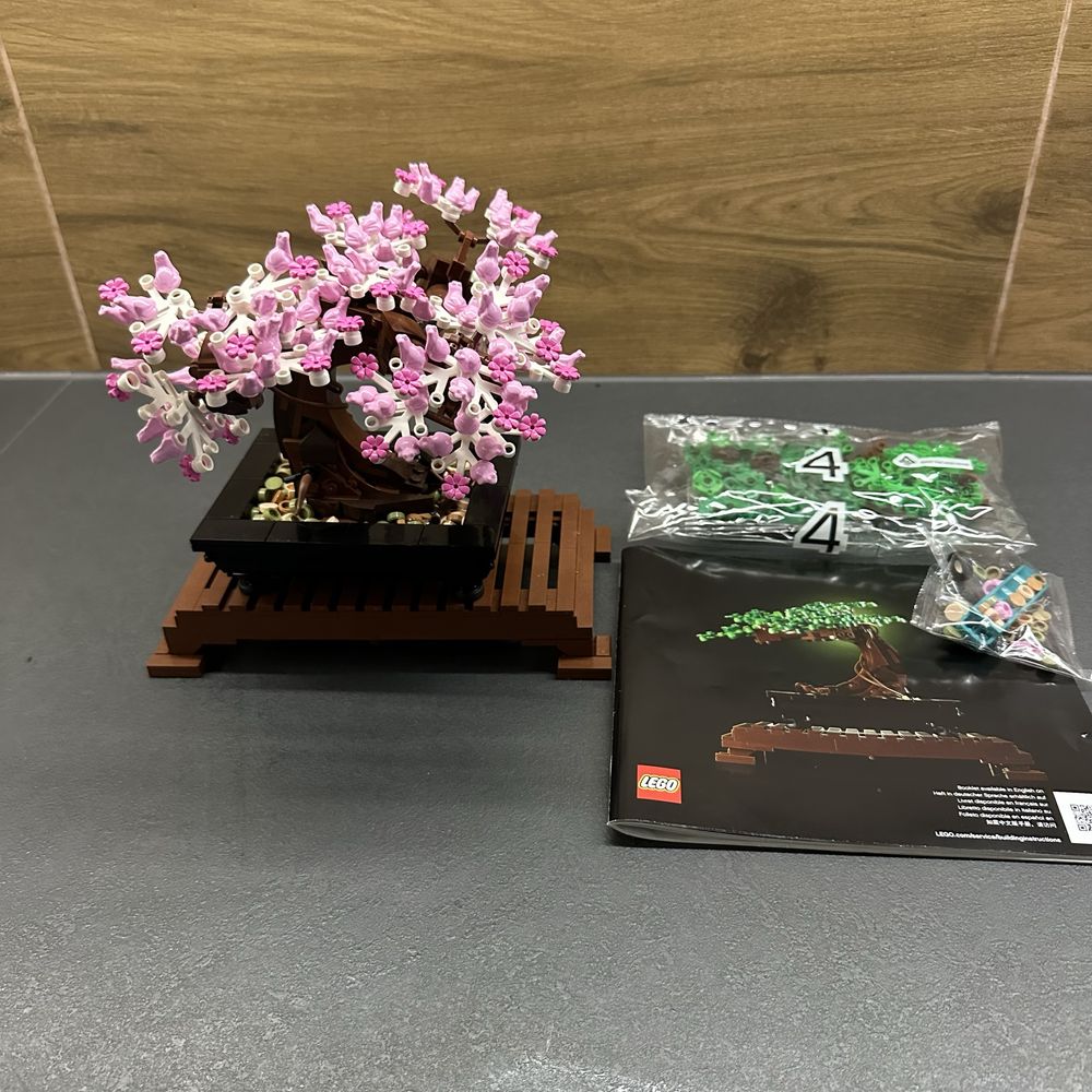 лего комнтруктор lego bonsai бонзай собран