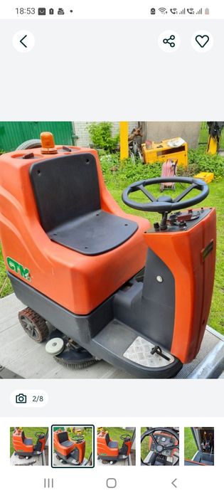 Szorowarka samojezdna CTM kron zero jak nowa 400 godzin