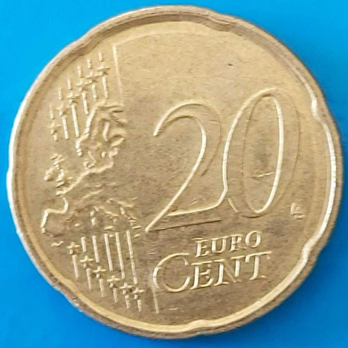 20 Cêntimos de 2016 Letra D da Alemanha