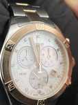 Zegarek damski Tissot pr 100 Sport Chic Rose Gold Diamonds