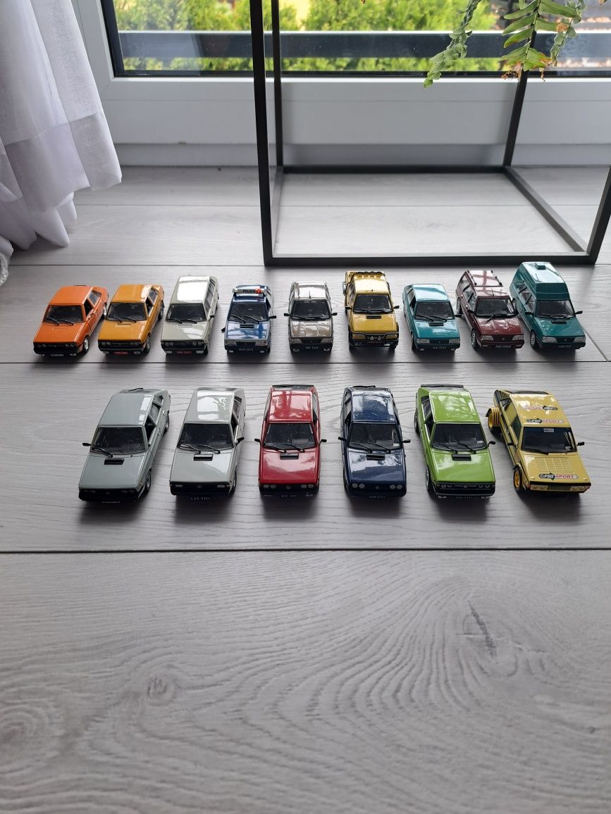 Modele kultowe auta prl legendy fso Polonez deagostini ciężarówki 1/43