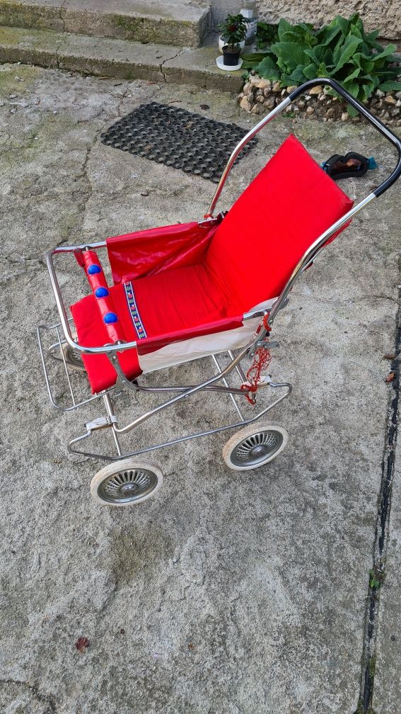 Retro wózek / spacerówka dla lalek