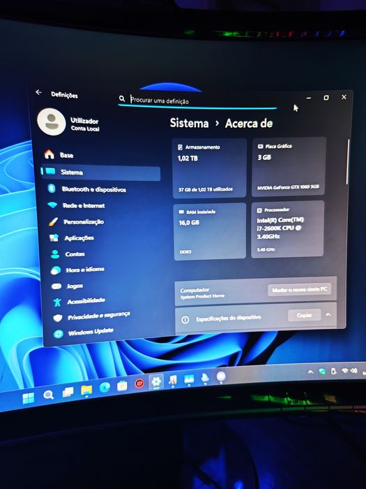 PC Gaming NOX Intel® Core™ i7 - 16GB/1TB/Windows 11 - Nvidia GTX 1060