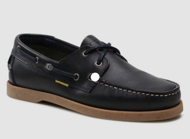 Mokasyny Camel żeglarskie półbuty skórzane roz,