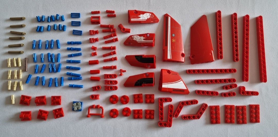 Lego Technic mix miks ponad 120 różnych elementów