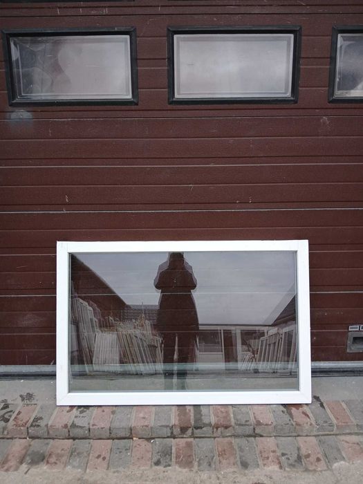 Okno witryna 142x91 pcv okna nieotwierane plastikowe DOWÓZ CAŁY KRAJ