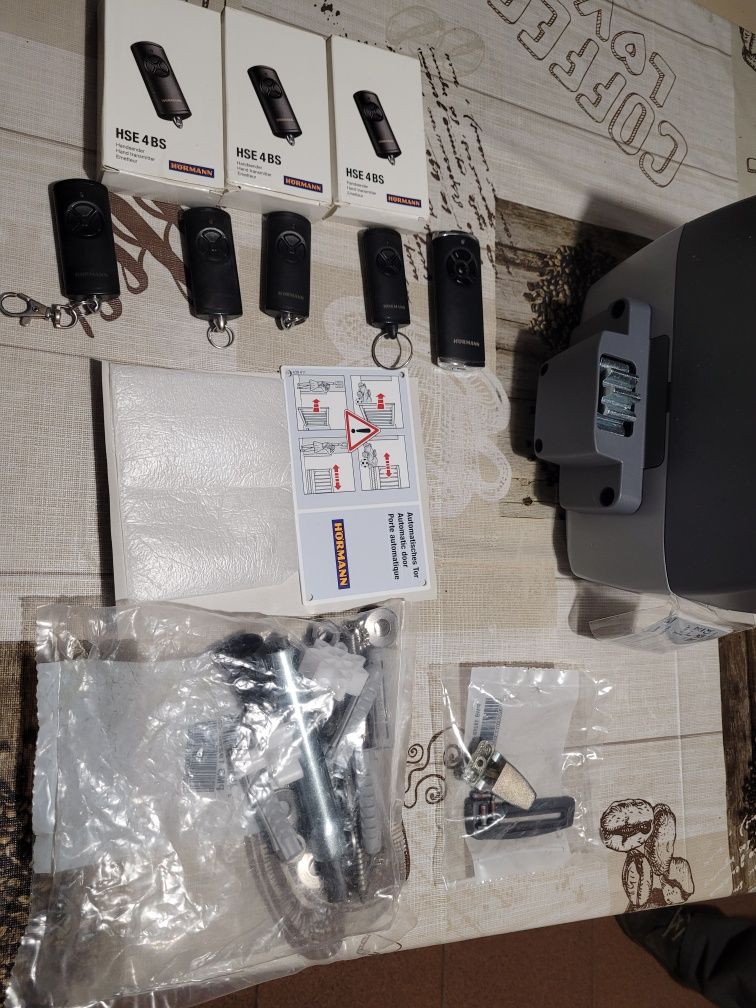 Napęd do bramy hormann linea matic P z pilotami