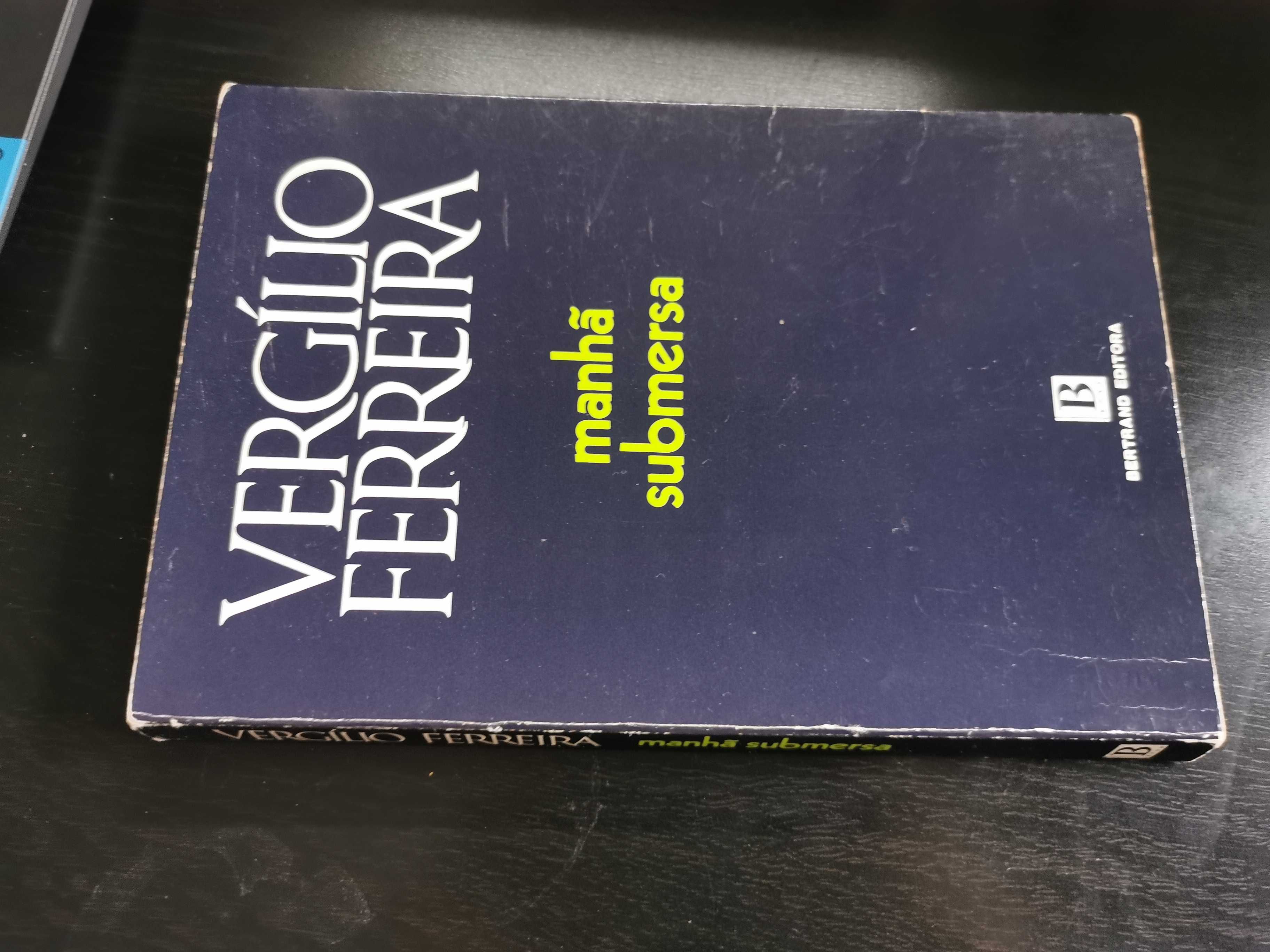 Livro manhã submersa, um clássico de Vergílio Ferreira