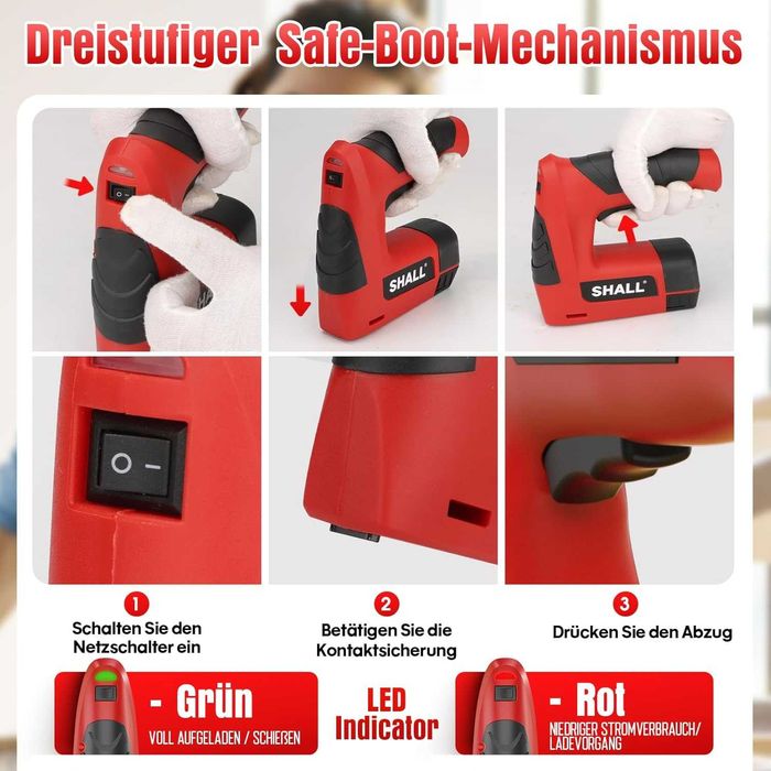 Taker SH112006EU zszywacz elektryczny 3 w 1