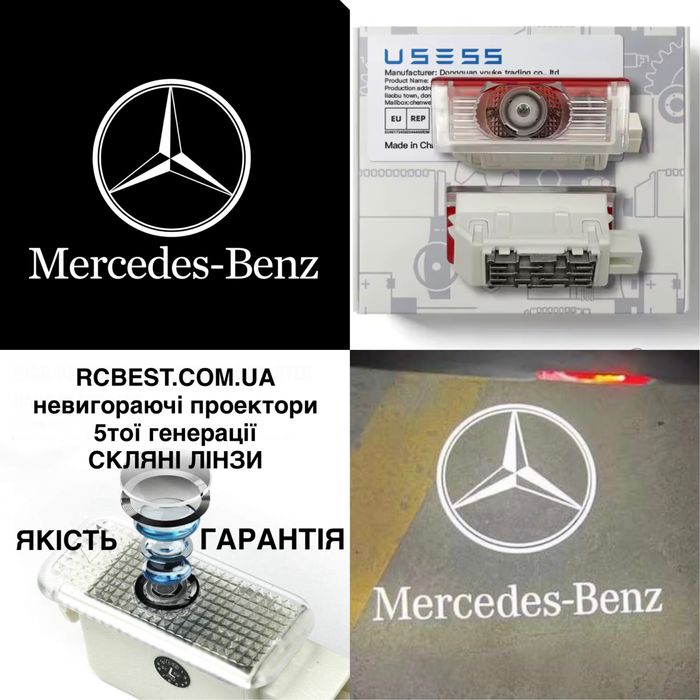 Mercedes невигораючі проектори W212 W213 W205 GLE GLA GLS