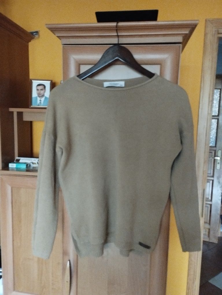 Sweter damski brąziwy rozmiar 38