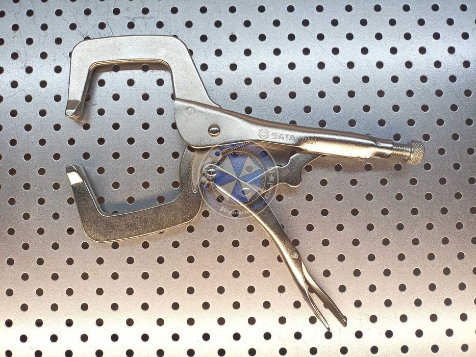 Szczypce zaciskowe samoblokujące Typu C 11" 280mm Sata szczypce typ c