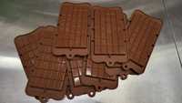 Foremki formy silikonowe na tabliczkę czekolady