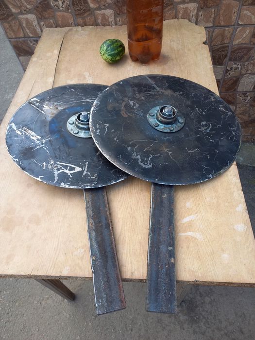 Відрізні диски, ножі. До плуга, культиватора, копалки  фрези...