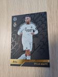 Karta topps match attack, Kylian Mbappe,black edition