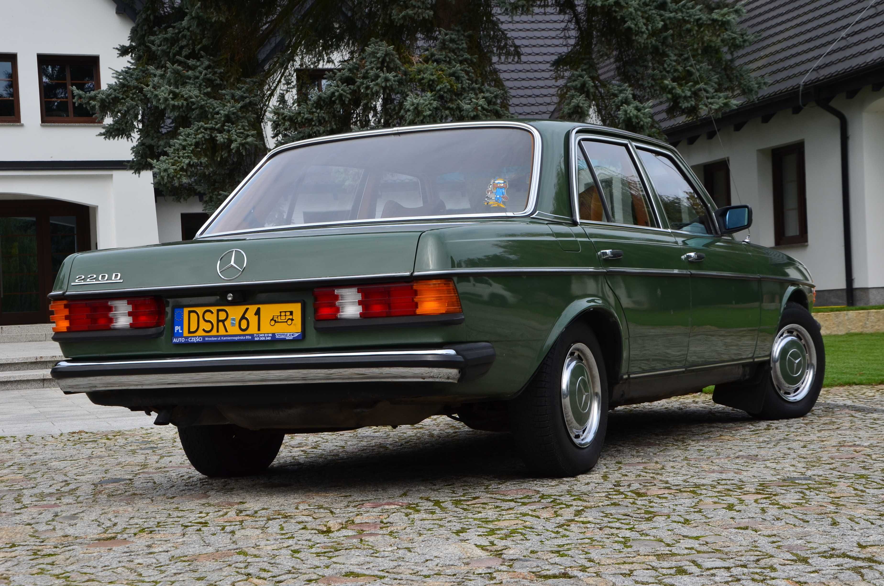 Ładny Mercedes W123 2.2D 60KM 1977r Beczka Klasyk Zabytkowy Polska