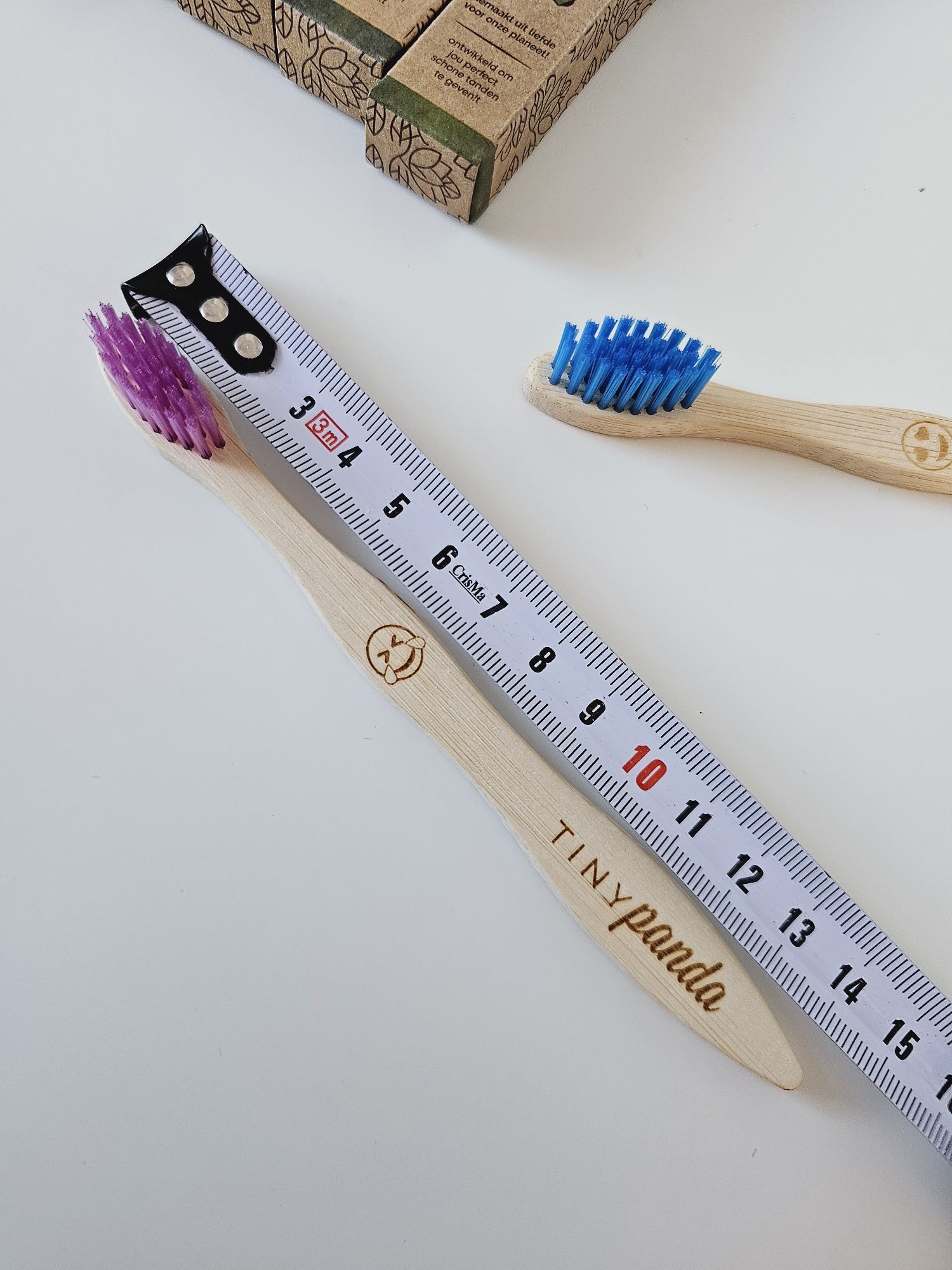 Bambusowa szczoteczka do zębów dla dzieci ECO wegańska x 6