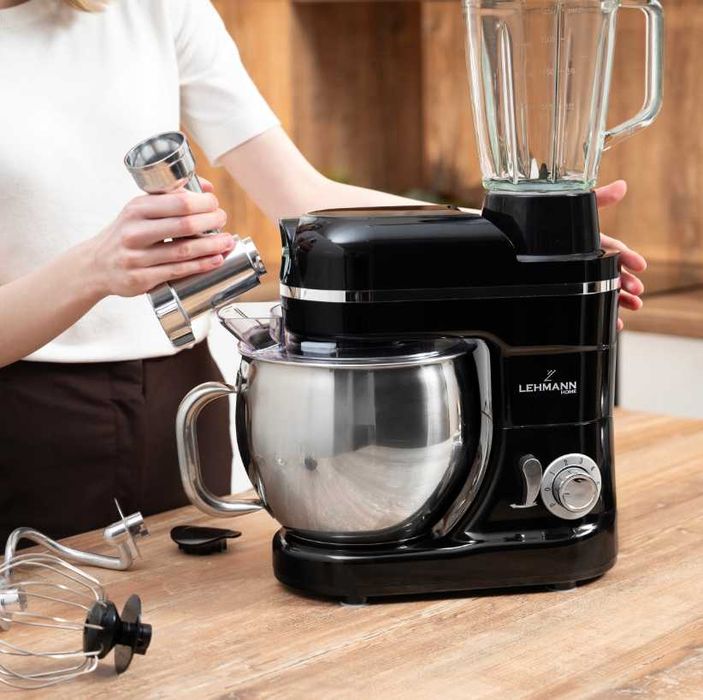 Robot Kuchenny Planetarny Blender Szklany Maszynka Do Mięsa - OKAZJA