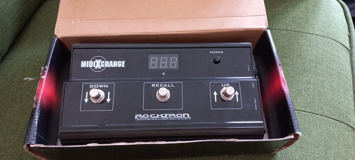 Rocktron Midi Xchange - pedal midi