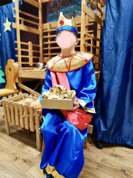 Kostium, strój króla jasełka