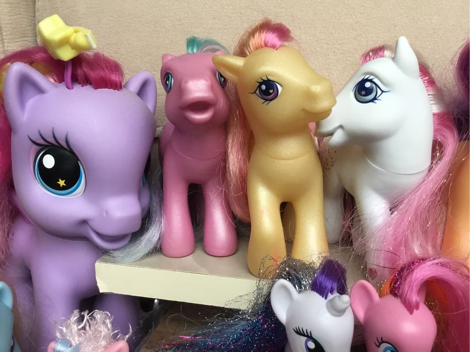 My Little Pony Твайлайт, Флаттершай лiтл понi G3 G4. Hasbro