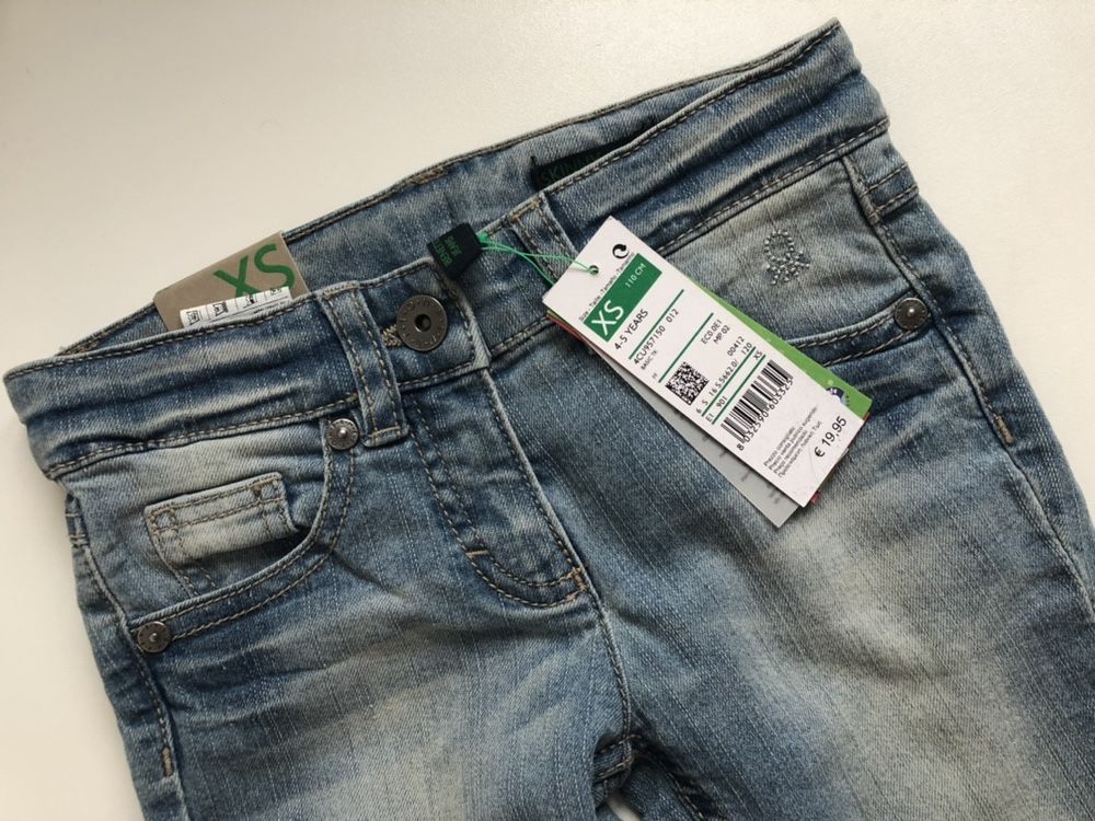 Jeansy Benetton rozm. 110cm _nowe