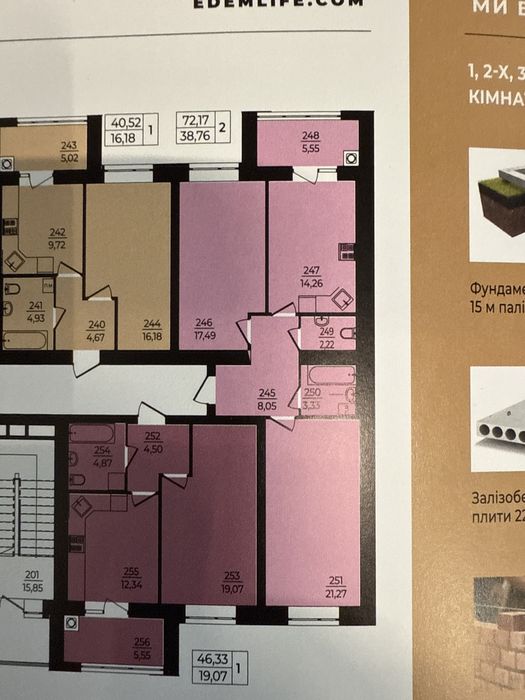 Найкраща квартира в крутому ЖК Едем