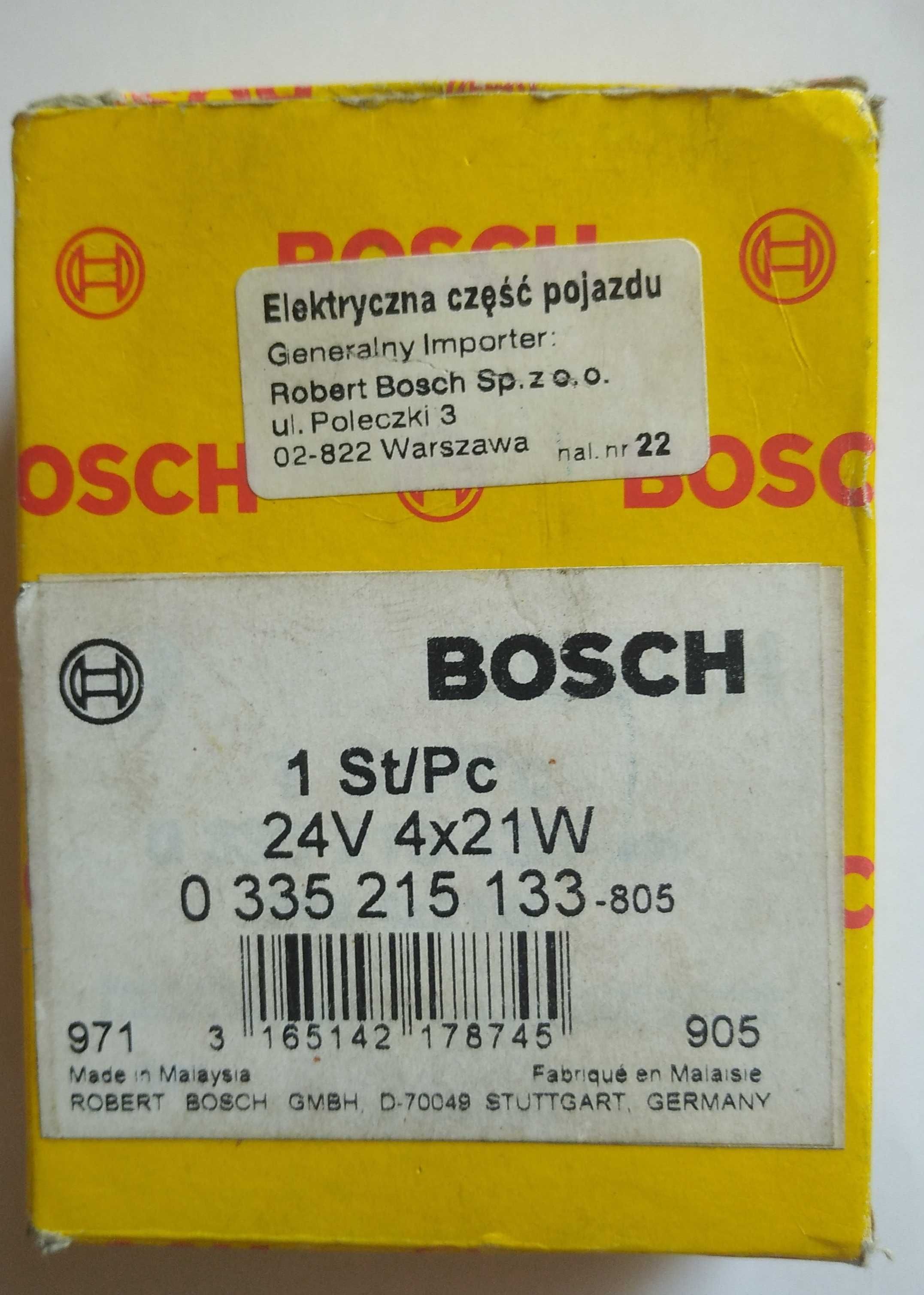Bosch, przerywacz kierunkowskazów Setra