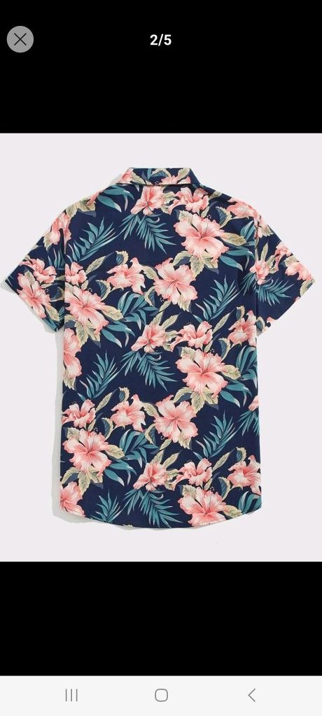 Camisa homem Havaiana