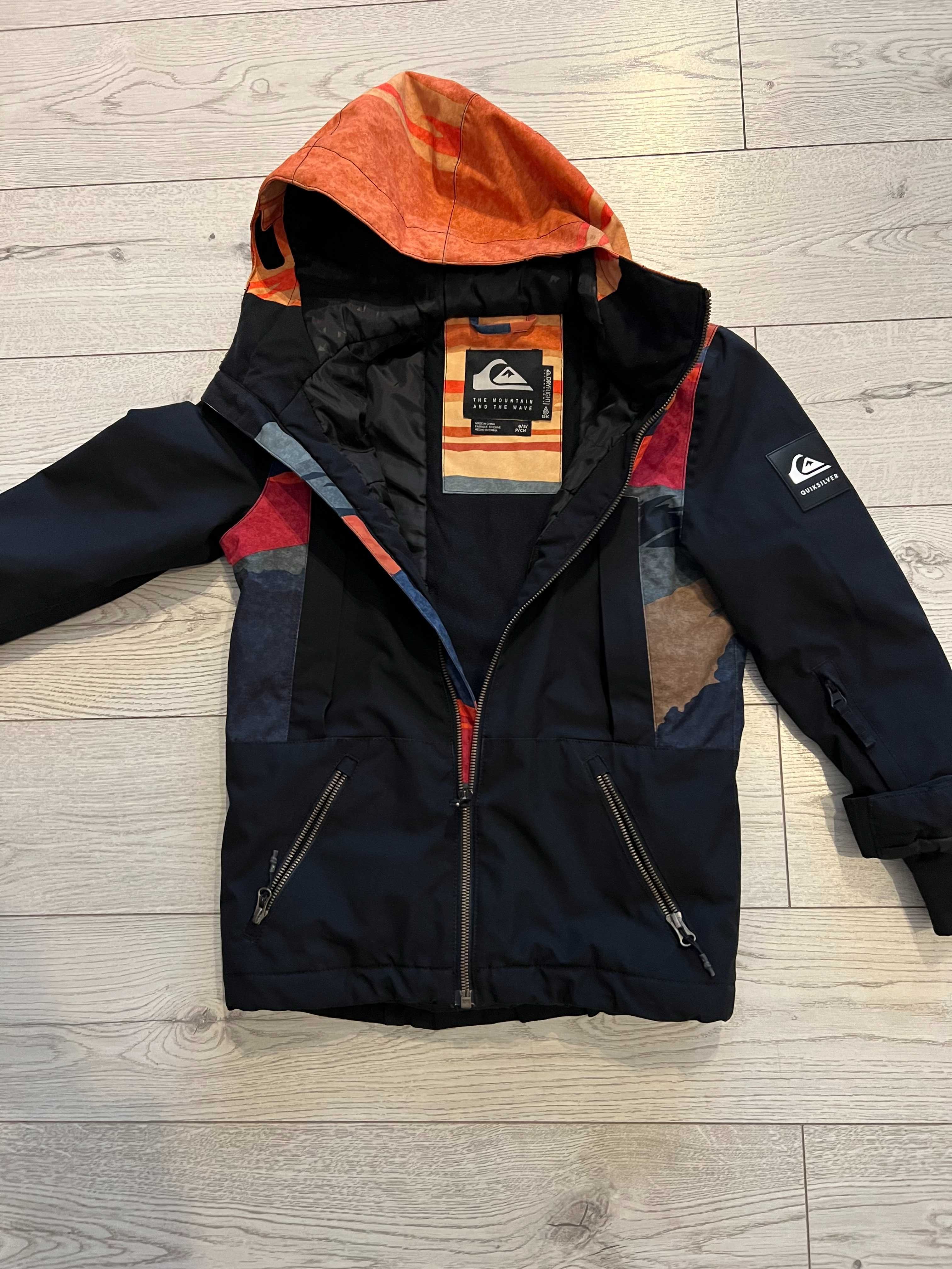 Kurtka narciarska/snowboardowa/ Quiksilver /6-8 lat/S/  15K DryFlight®