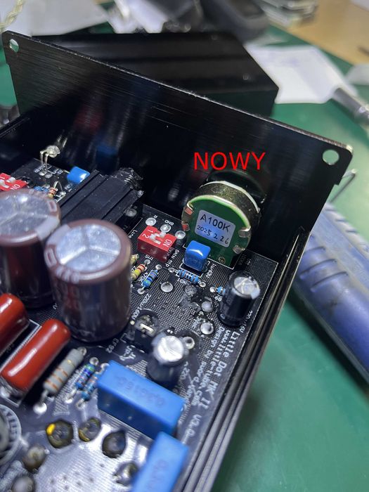 Wzmacniacz słuchawkowy lampowy Little Dot MKII + dodat. świetne lampy