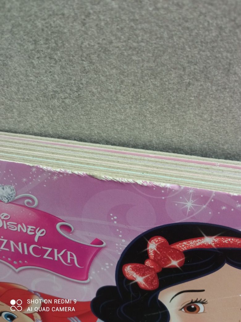 Puzzle puzzlowa książeczka księżniczki Disney