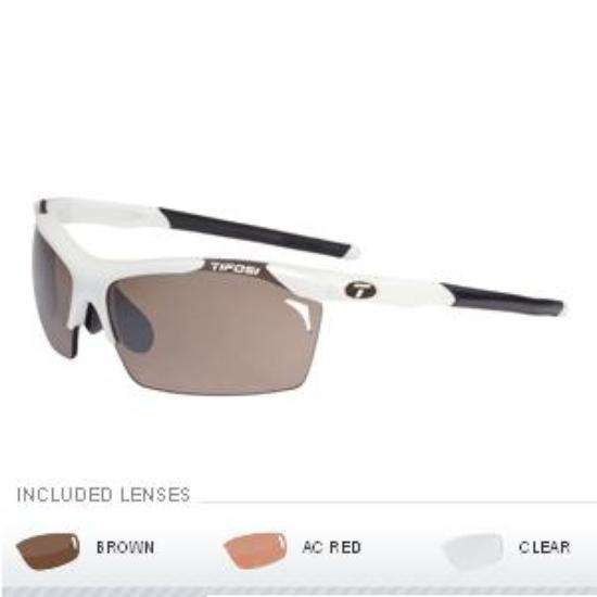 Okulary rowerowe Tifosi Tempt ,mate/white soczewki 0/2/3