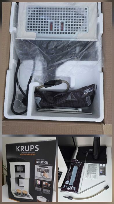 Ekspres KRUPS Intuition Preference EA872A10, 690 kaw, gwarancja produc