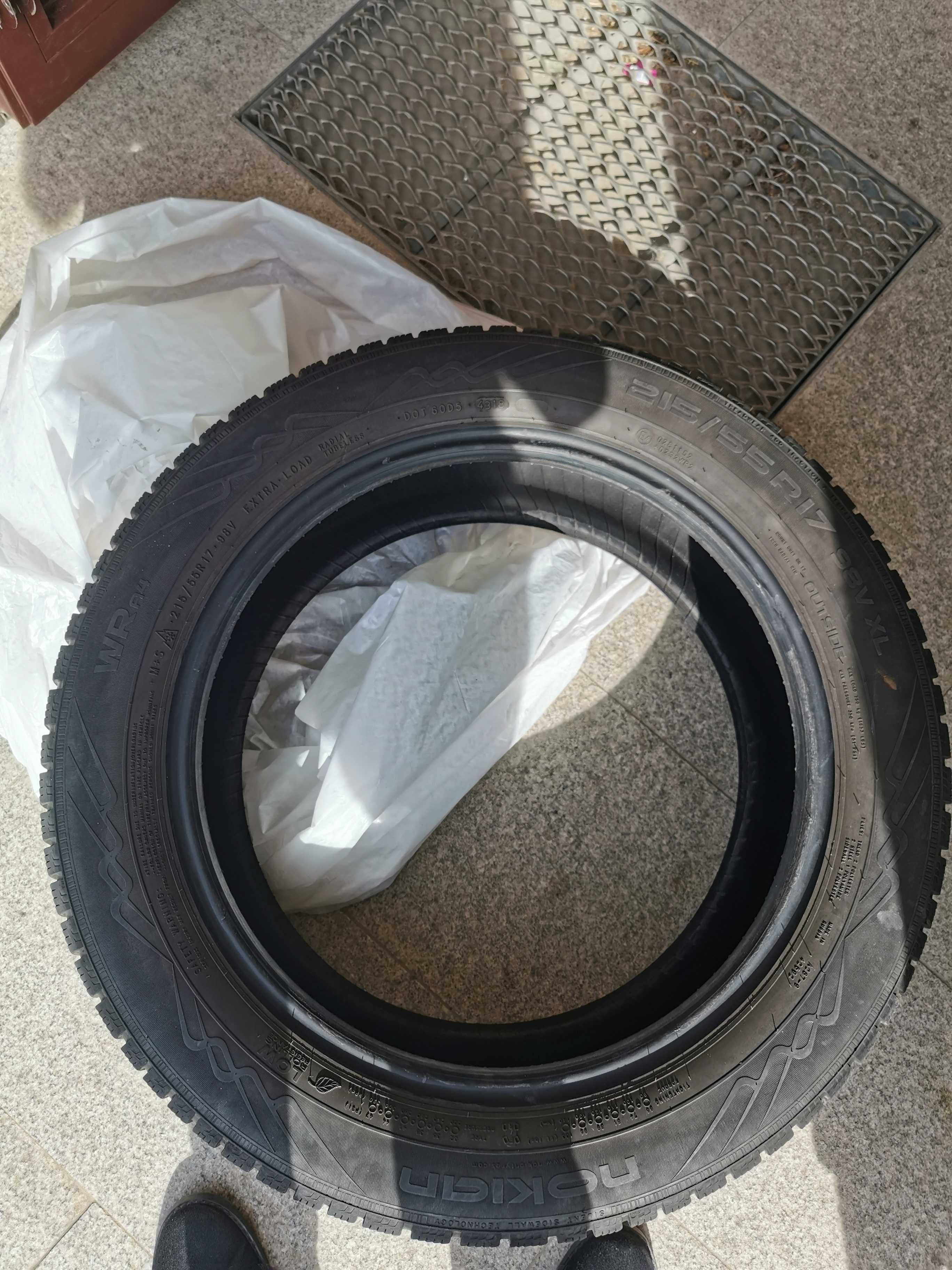 Opony zimowe NOKIAN WRA4 215/55 R17