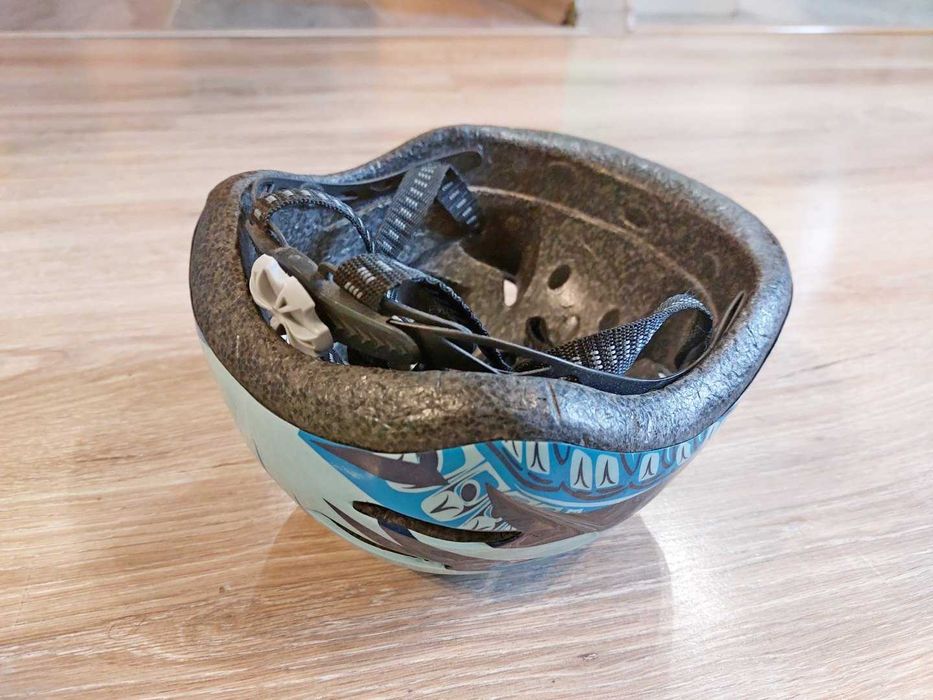 Kask dziecięcy na rower rolki hulajnogę S dla 2-latka