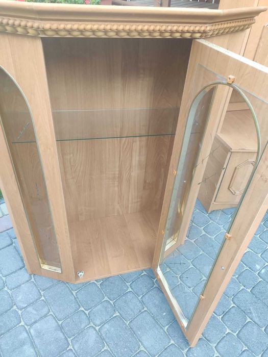 Regał pokojowy, używany, meble, witryny, barek, Miechów