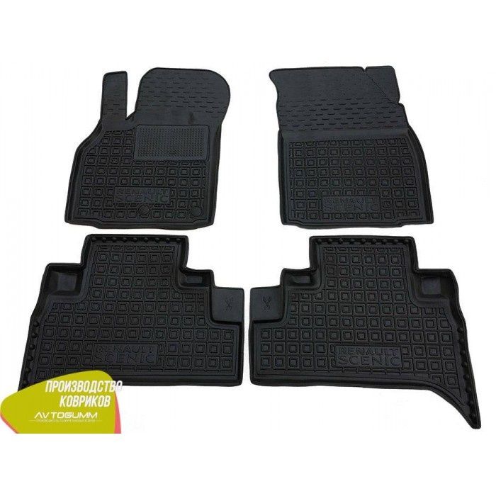 Коврики Renault Scenic Laguna Megane Koleos Duster Kangoo Lodgy