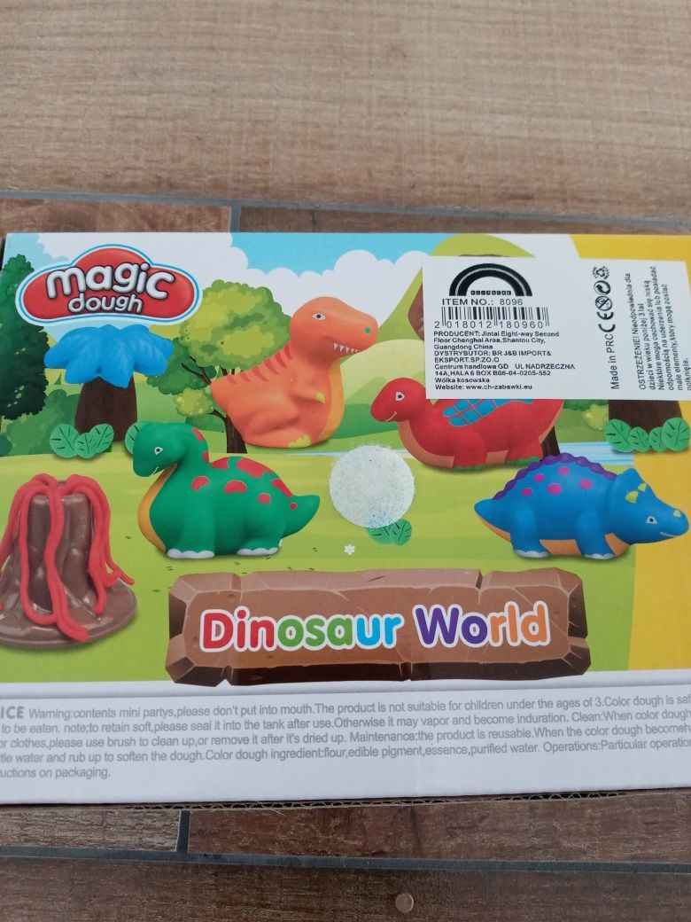 Masa plastyczna, ciastolina Dinosaur World