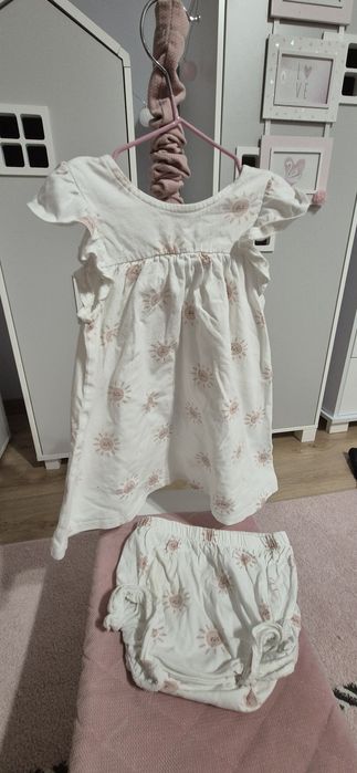 Zestaw letni newbie sukienka i spodenki