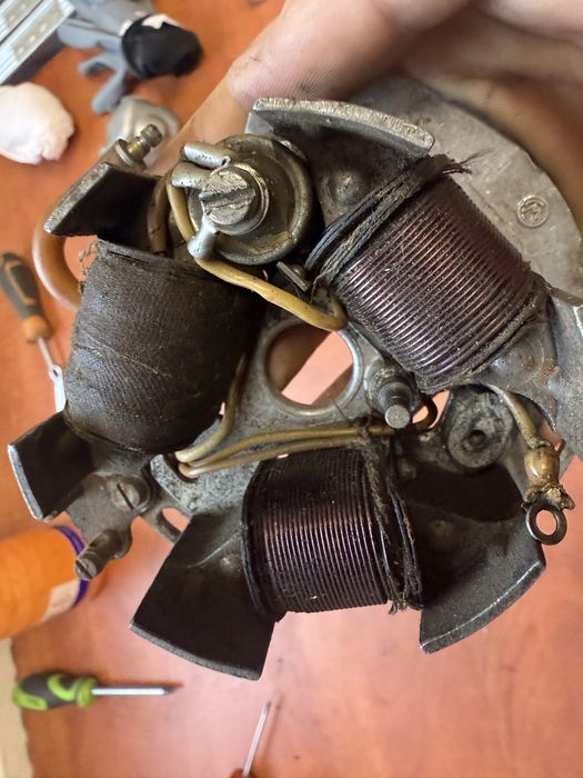 Stator iskrownik zapłon Simson SR2 Optima org DDR wysyłka