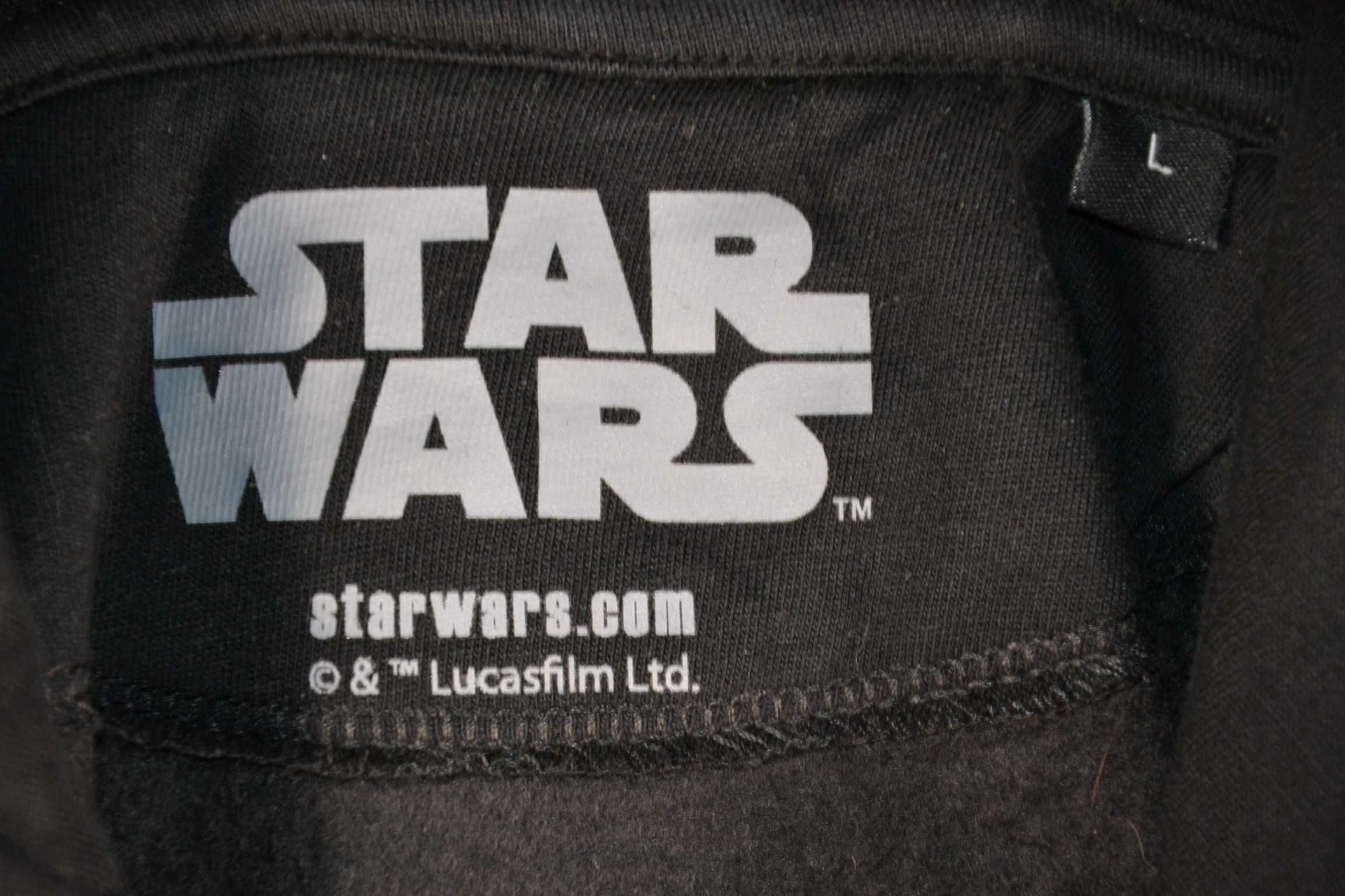 STAR WARS Stormtrooper Bluza Męska z kapturem L Super Stan Oryginalna