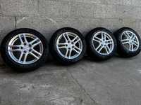 Alufelgi R16 5x112 VW Golf Audi A3 A4 Mercedes opony zimowe 205/55/16