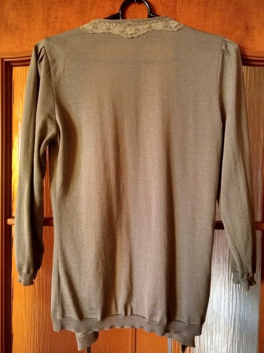 San Martino  Made in Italy  Damski cienki sweter, 100% Merino, Roz. 42