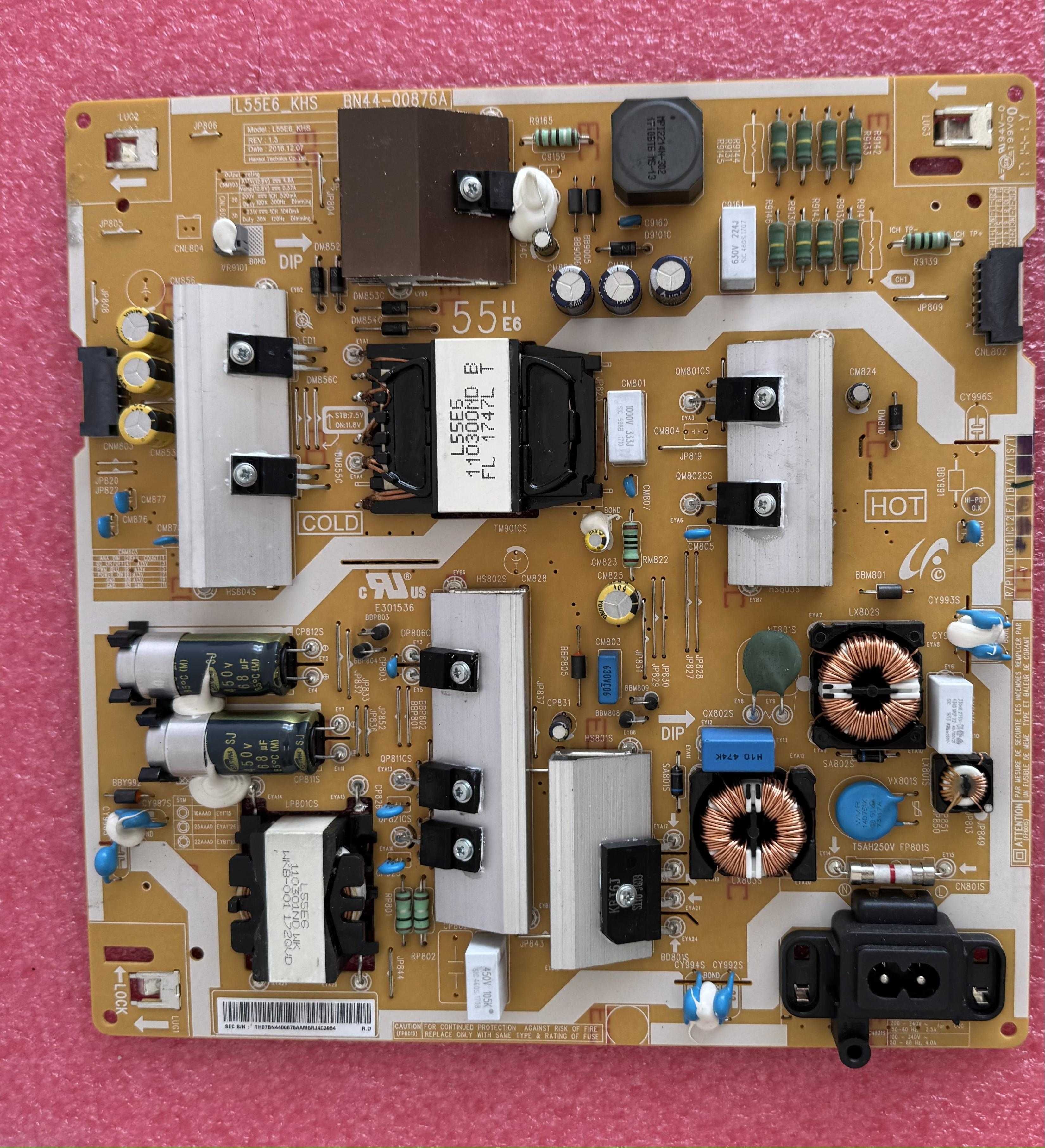 UE55MU6645U Partes de Televisao