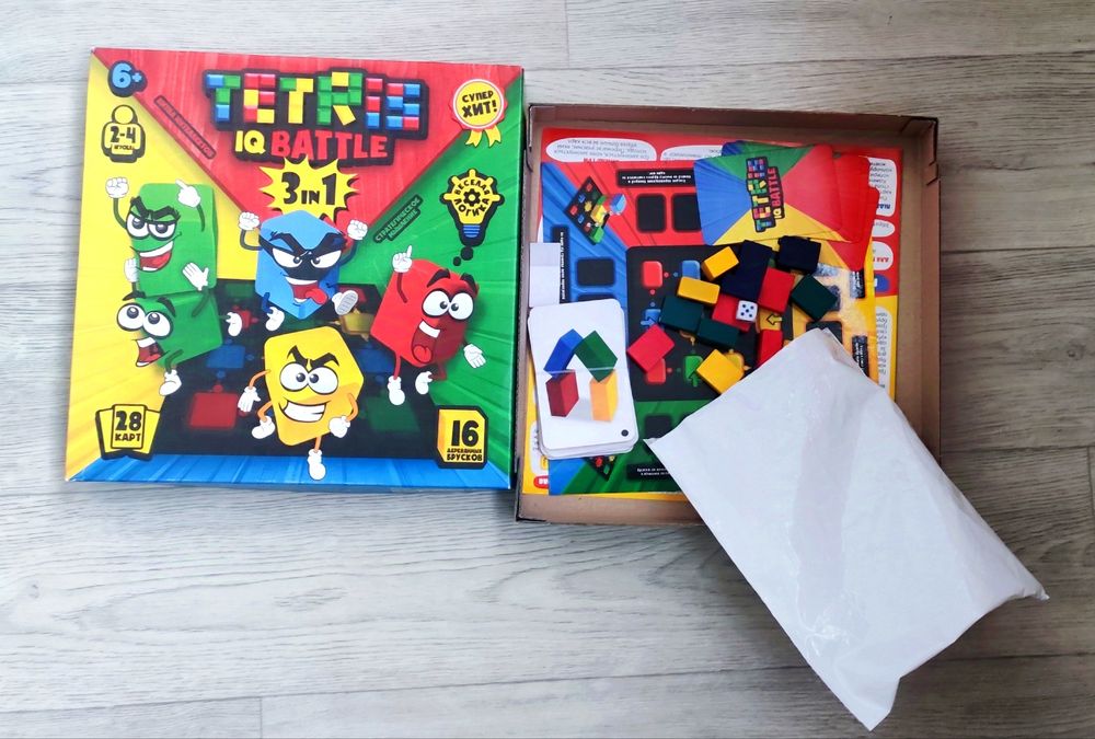 Гра настільна 3в1 Тетріс