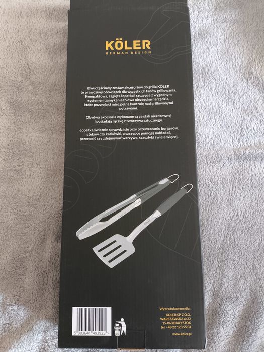 Zestaw do grillowania Koler 45 cm KÖLER AKCESORIA grill