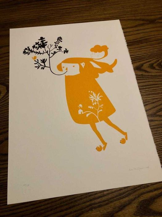 Serigrafia - artista Ana Ventura