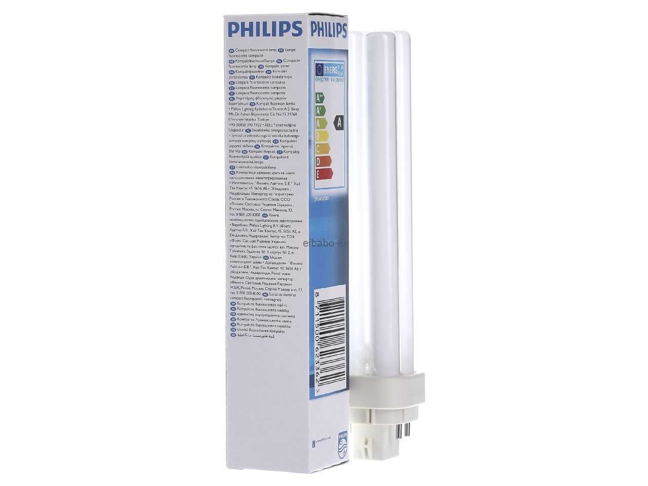 Lâmpadas Philips PL-C 4p 26w (novas)