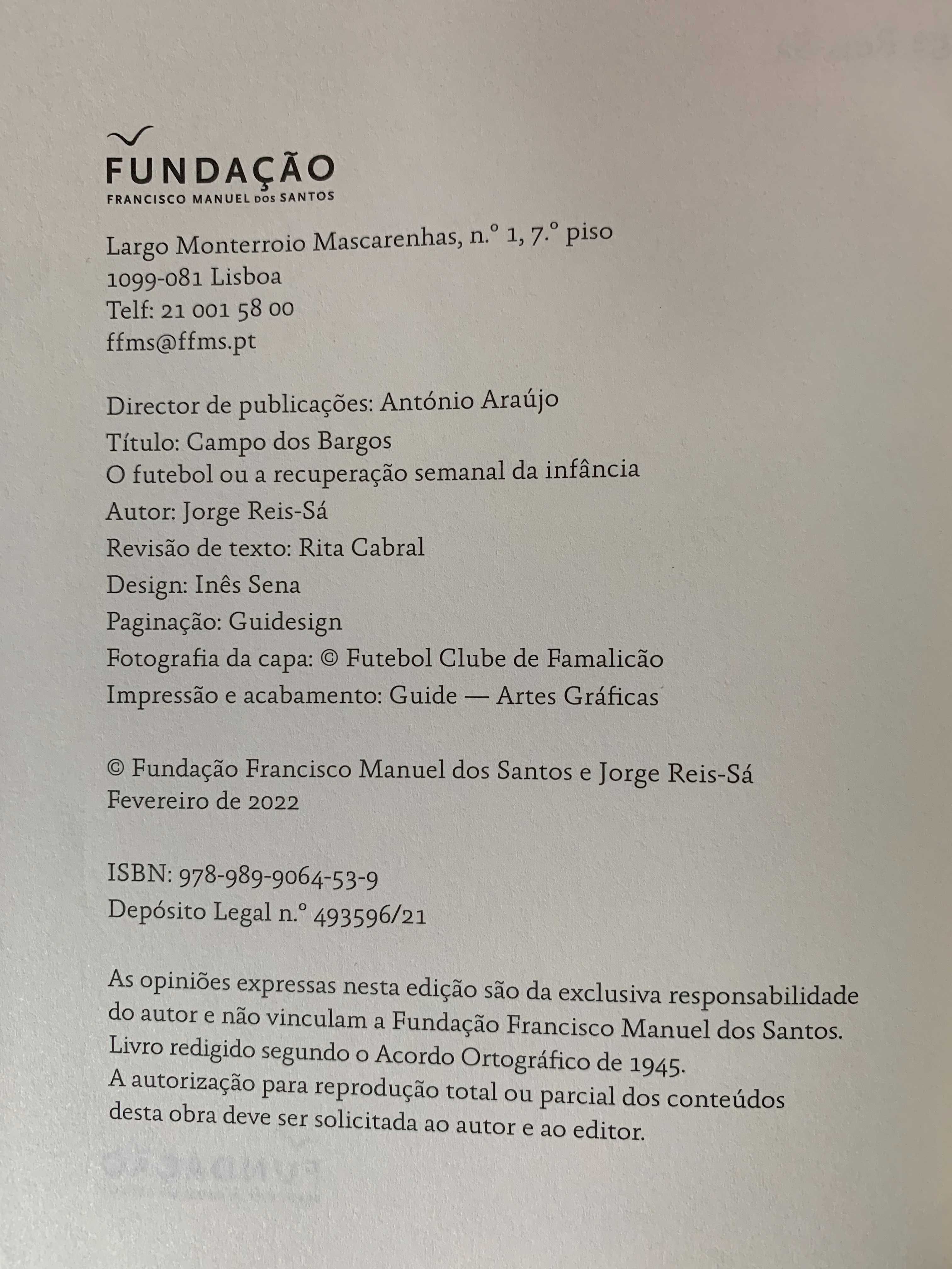 Campo dos Bargos, de Jorge Reis-Sá